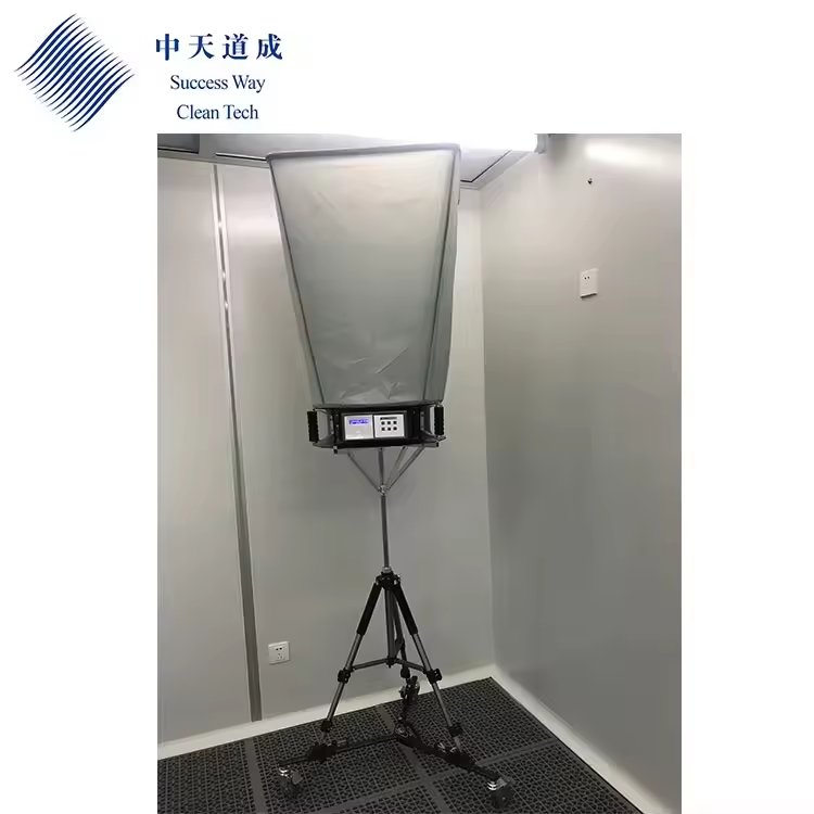 Clean Room Air Capture Flow Hood Air Volume Meter Hood Balometer