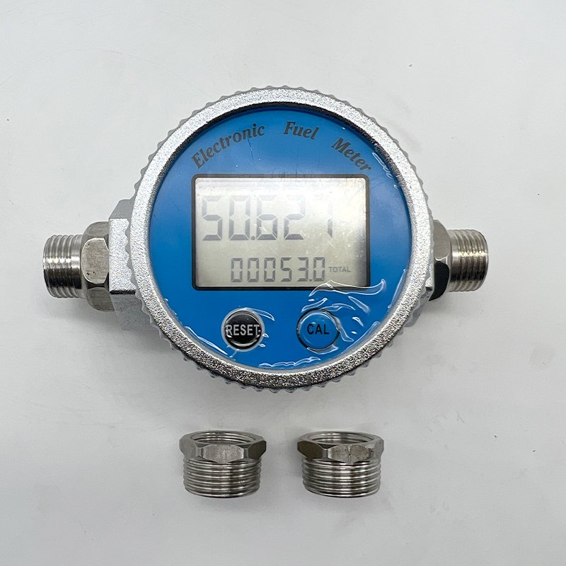 4 Caliber Digital Electronic Ipx7 Waterproof Turbine Flowmeter Complete Sealing High Accuracy Turbine Flow Meter for Water