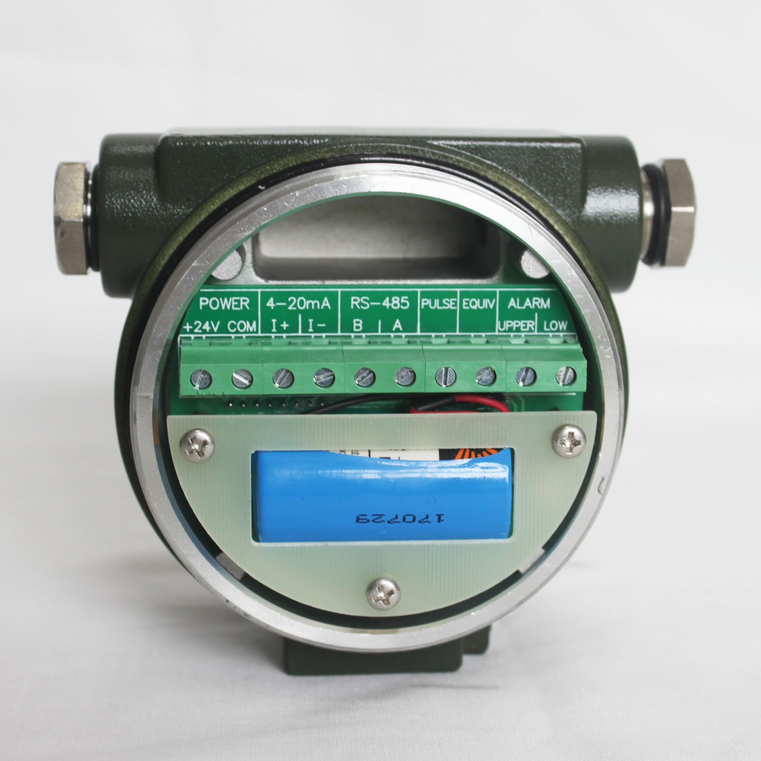Gas Liquid Steam Integrated Double Row Segment Code vortex Flow Meter Converter
