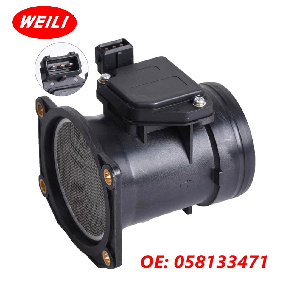1 Year Warranty MAFsensor AFH6010B 058133471 Mass Air Flow Sensor for Audi A3 A4 A6 Cabriolet B4 B5 C5 Skoda Octavia VW Passat