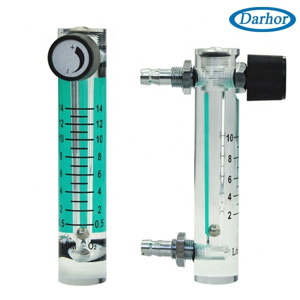 DFG-6TO2 Hospital Medical O2 Rotameter 5LPM Oxygen Flow Meter 10LPM Oxygen Flowmeter