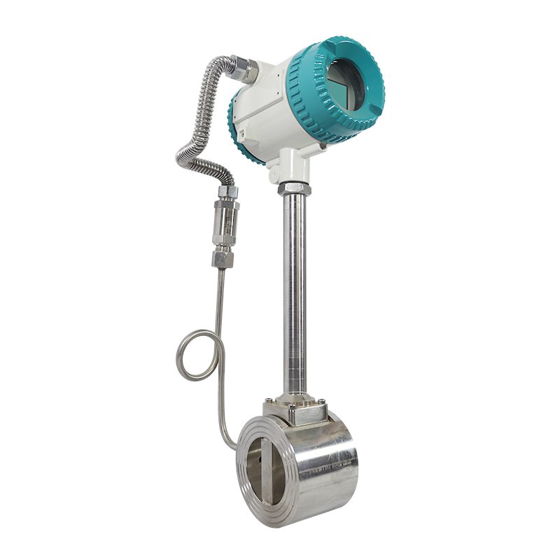High Quality Digital Precession Vortex Gas Flow Meter Temperature Pressure Compensation Compressed Air Flanged Vortex Flowmeter