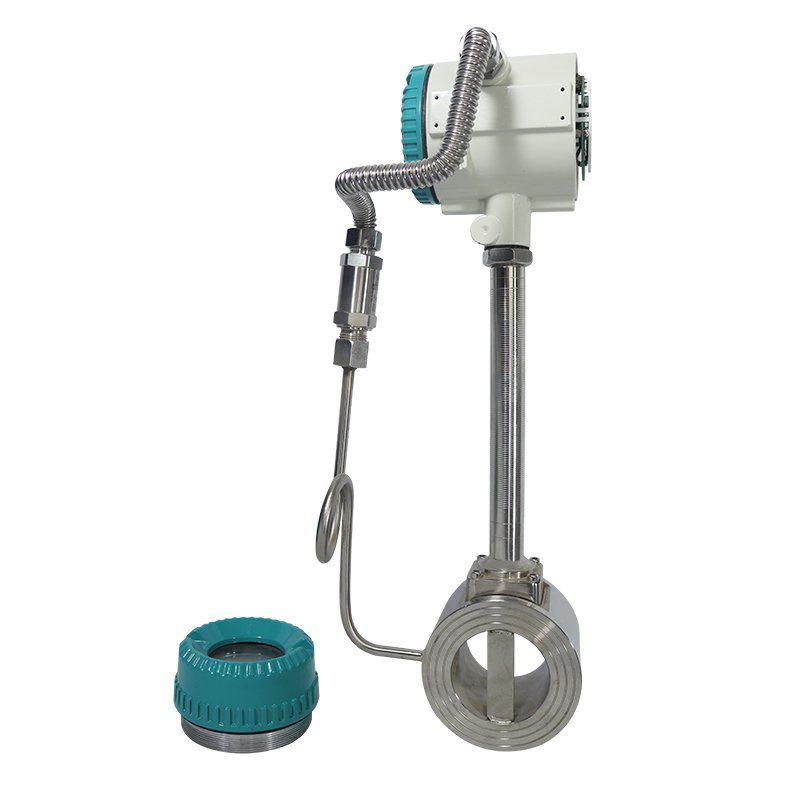 High Quality Digital Precession Vortex Gas Flow Meter Temperature Pressure Compensation Compressed Air Flanged Vortex Flowmeter