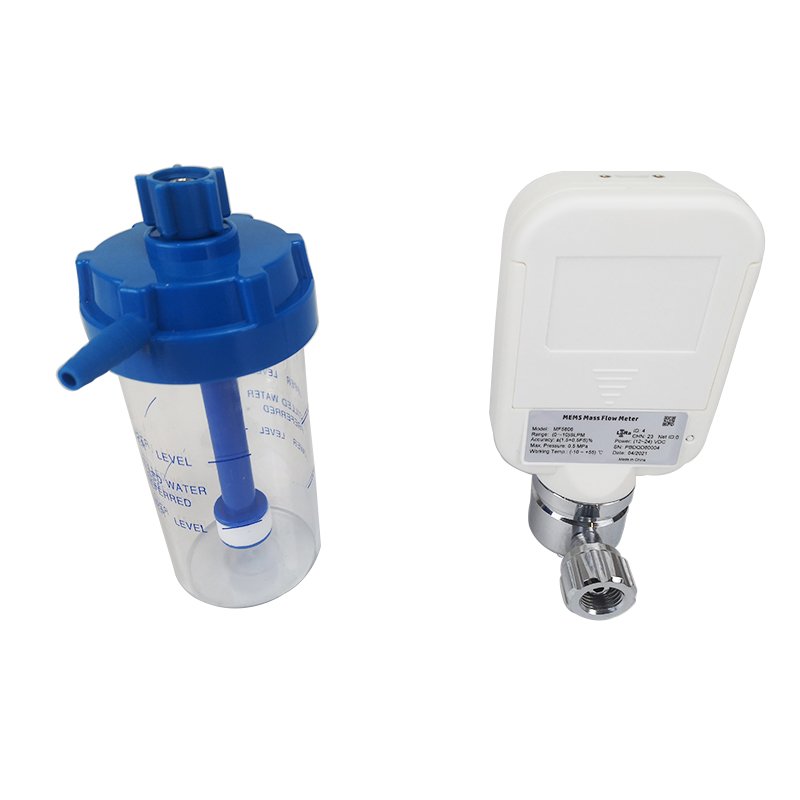 Oxygen Mass Flow Meter 0~15SLPM for Hospital Medical Flowmeter