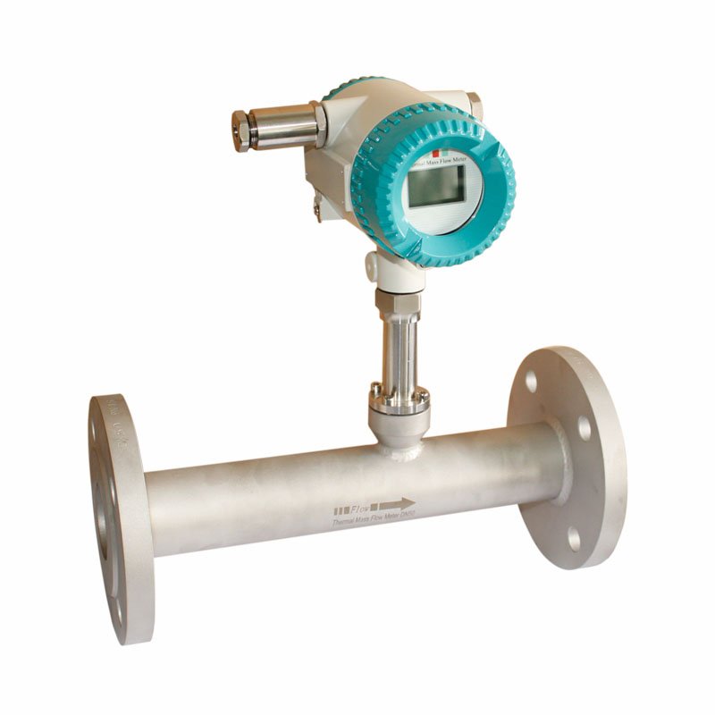 1% Digital Modbus Rs485 Compressed air Co2 Ch4 Butane Thermal Mass Flow Meter Oxygen Digital air Flowmeter