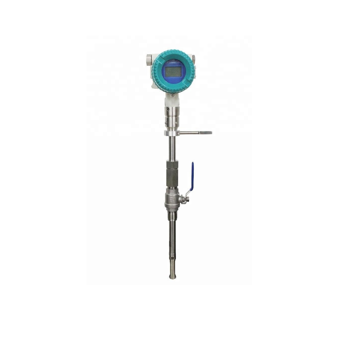 1% Digital Modbus Rs485 Compressed air Co2 Ch4 Butane Thermal Mass Flow Meter Oxygen Digital air Flowmeter