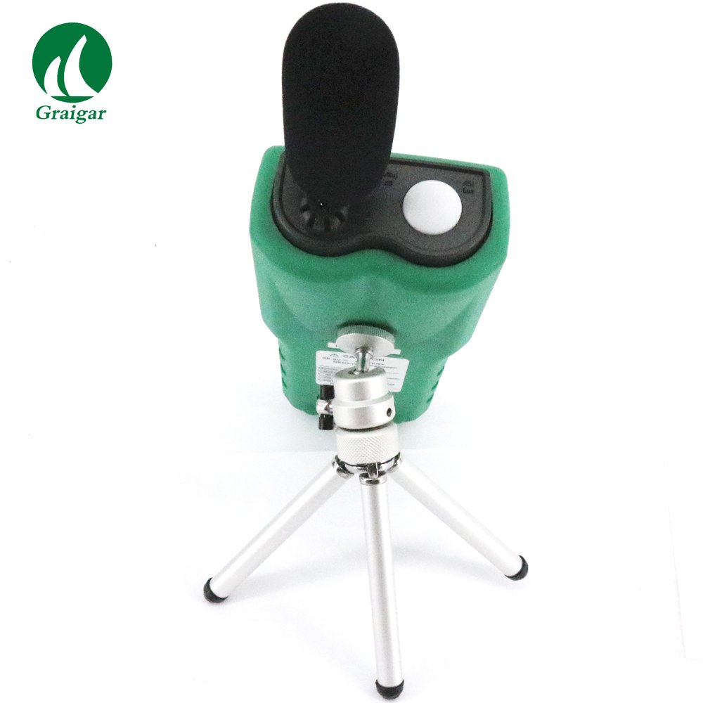 Mastech MS6300 6IN1 Multifunctional Enviroment Meter Humidity and Temperature Meter Sound Level Meter Air Flow Meter
