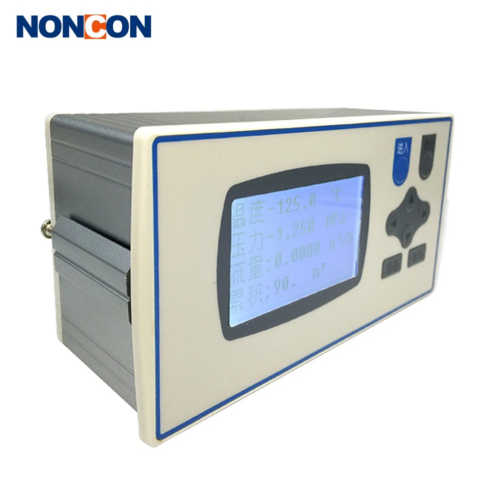 1-5v or 2-10v Liquid Temperature Pressure Steam Digital Flow Indicator Meter Counter Superheated Steam Flow Totalizer Meter
