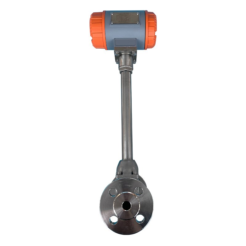 Vortex Flowmeter 1.DN15 to DN300 Integrated Clamping, Plug-in , Flange Sensor IP65 Vortex Flow Meter