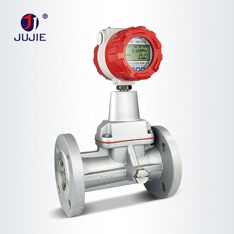 Gas Flow Meter Precession Vortex Flowmeter Natural Gas Methane Air Nitrogen Oxygen Air Flowmeter