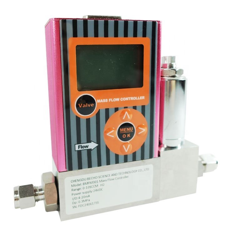 4-20mA RS485 Oxygen Air N2 Micro Gas Mass Flow Controller Flow Meter
