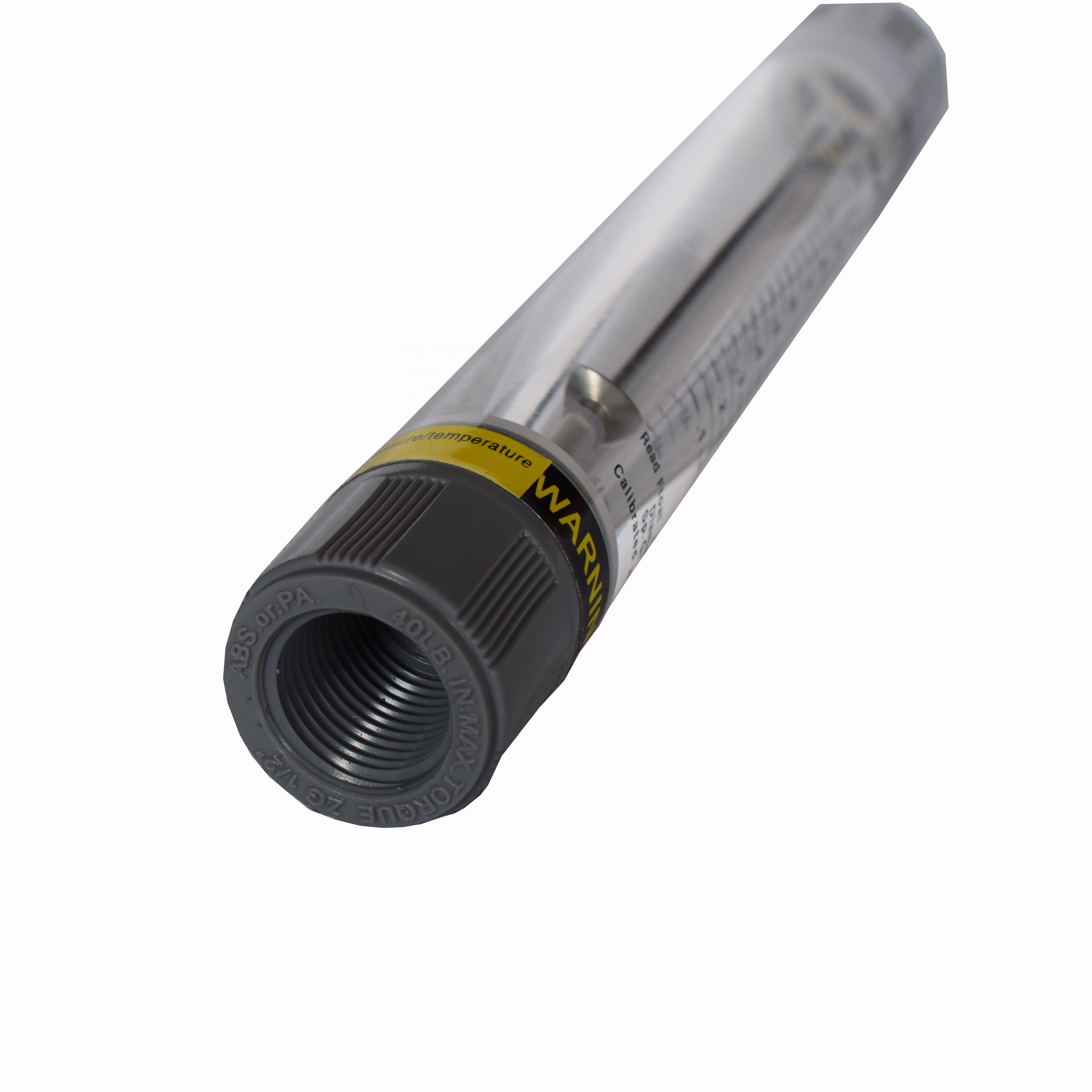 Rota Acrylic Oxygene/Water Flow Meter with Adjustable Valve