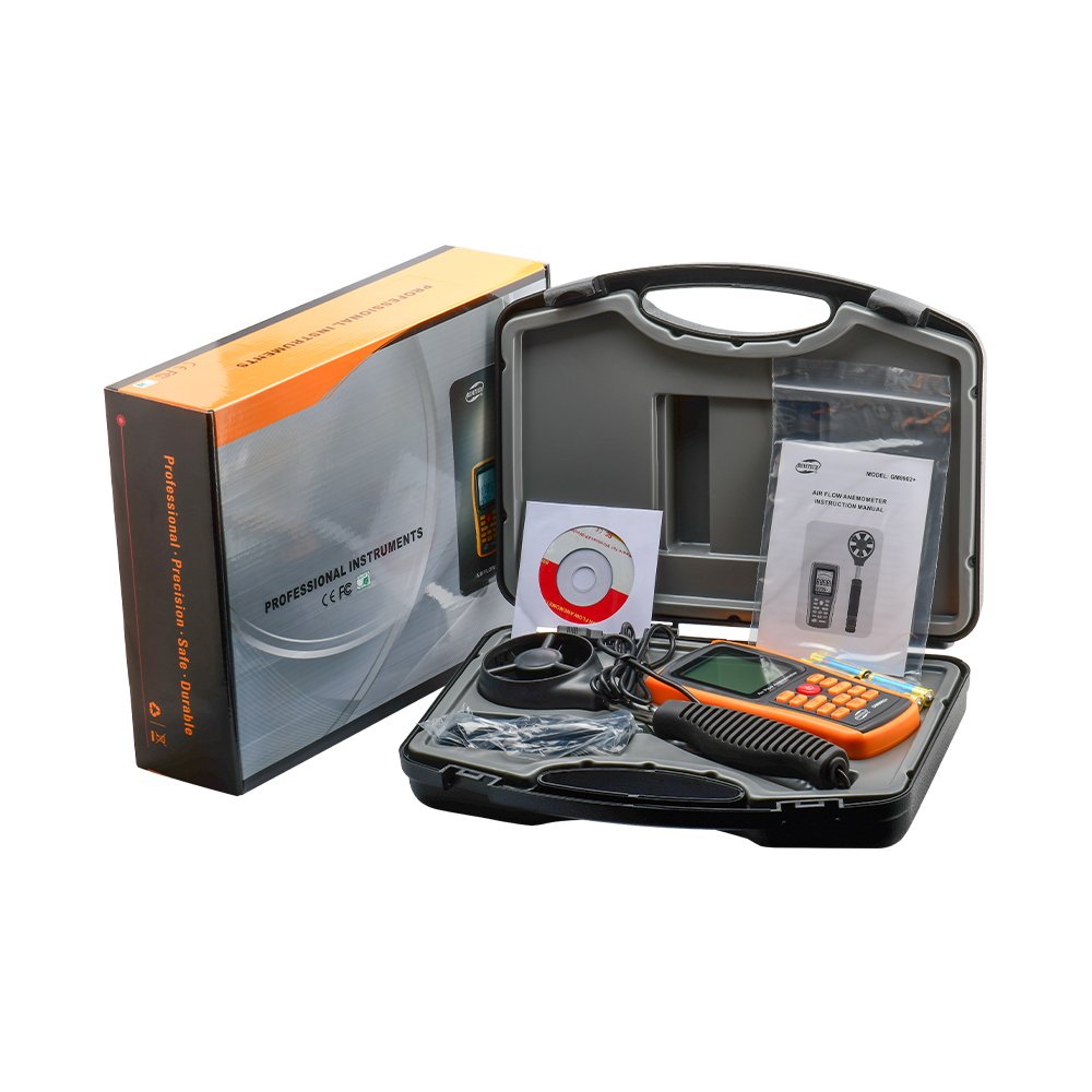 2023 New BENETECH GM8902+ Electronic Air Flow Measurement Anemometer Handheld Wind Speed Meter