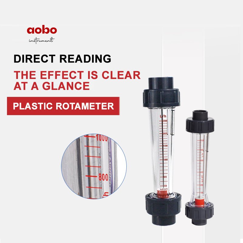 Cheap Plastic Tube Rotameter- Metal Tube Rotameter High Flowrate Rotameter PVC ABS Water Float Flowmeter Flow Meter Price