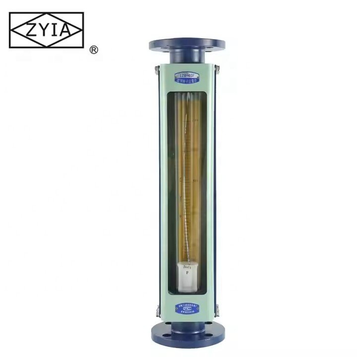 High Temperature Low Cost Chemical Glass Salt Water Flow Meter
