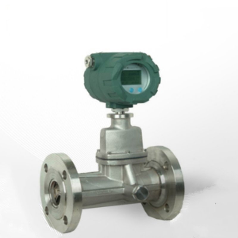 Customizable Vortex Flowmeter for Water Gas Liquid Air Medium Measurement Thread Connection with LCD Display Direct OEM Support