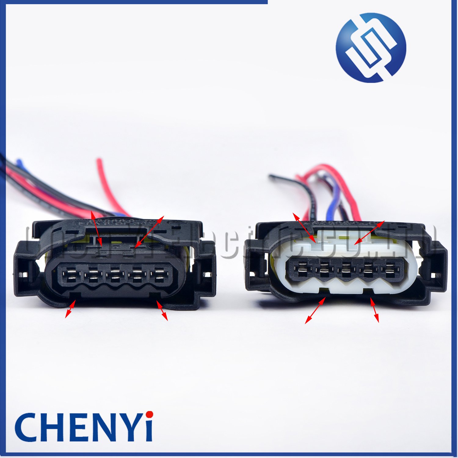 5 Pin Auto Waterproof Connector Electronic Turbocharger Actuator Repair Plug Adapter Air Flow Meter Wiring Plug for X3 X5