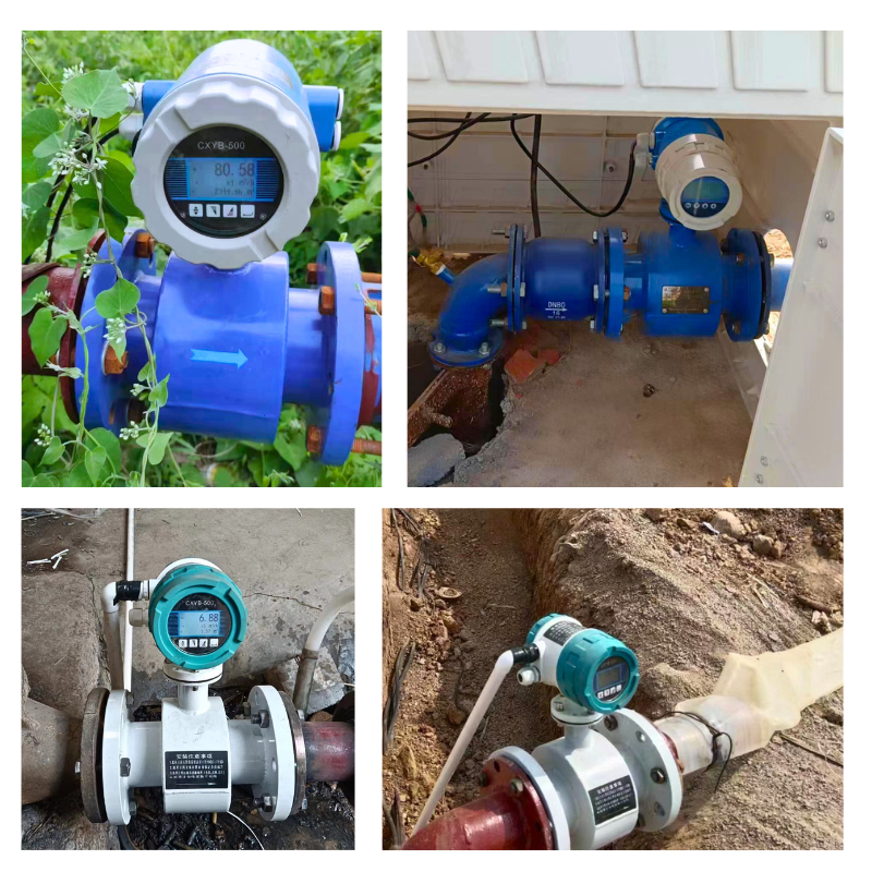 Intelligent Electromagnetic Flow Meter Integrated And Split-Type Anti-Corrosive Stainless Steel For Sewage And Water Medium
