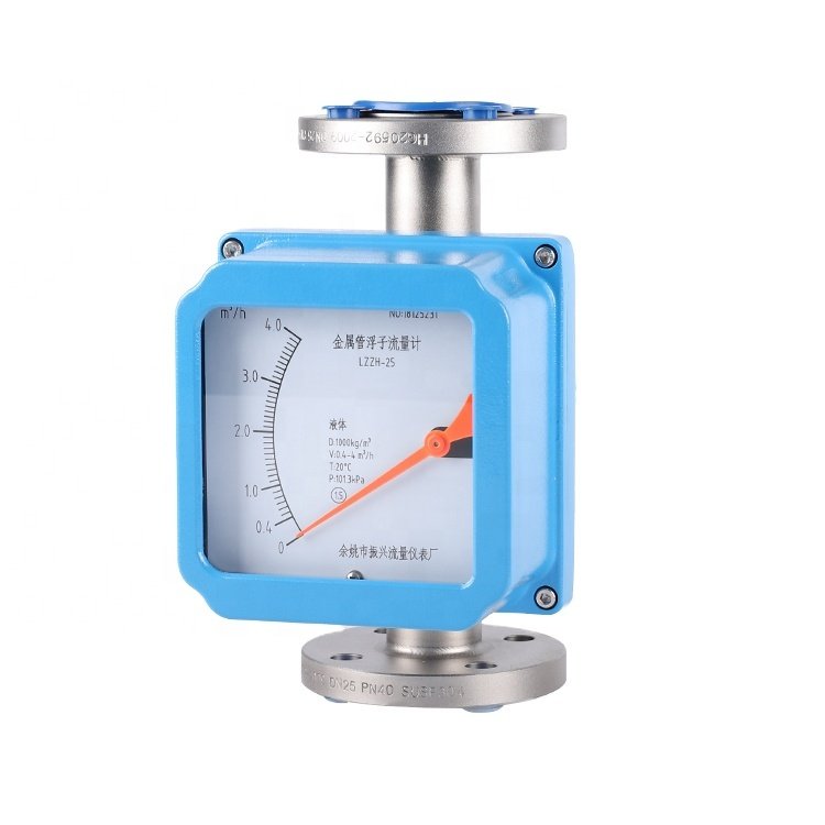 High Accuracy LZ Steel Pipeline Rotameter Metal Tube Float Rotameter Digital Gas Flow Meter
