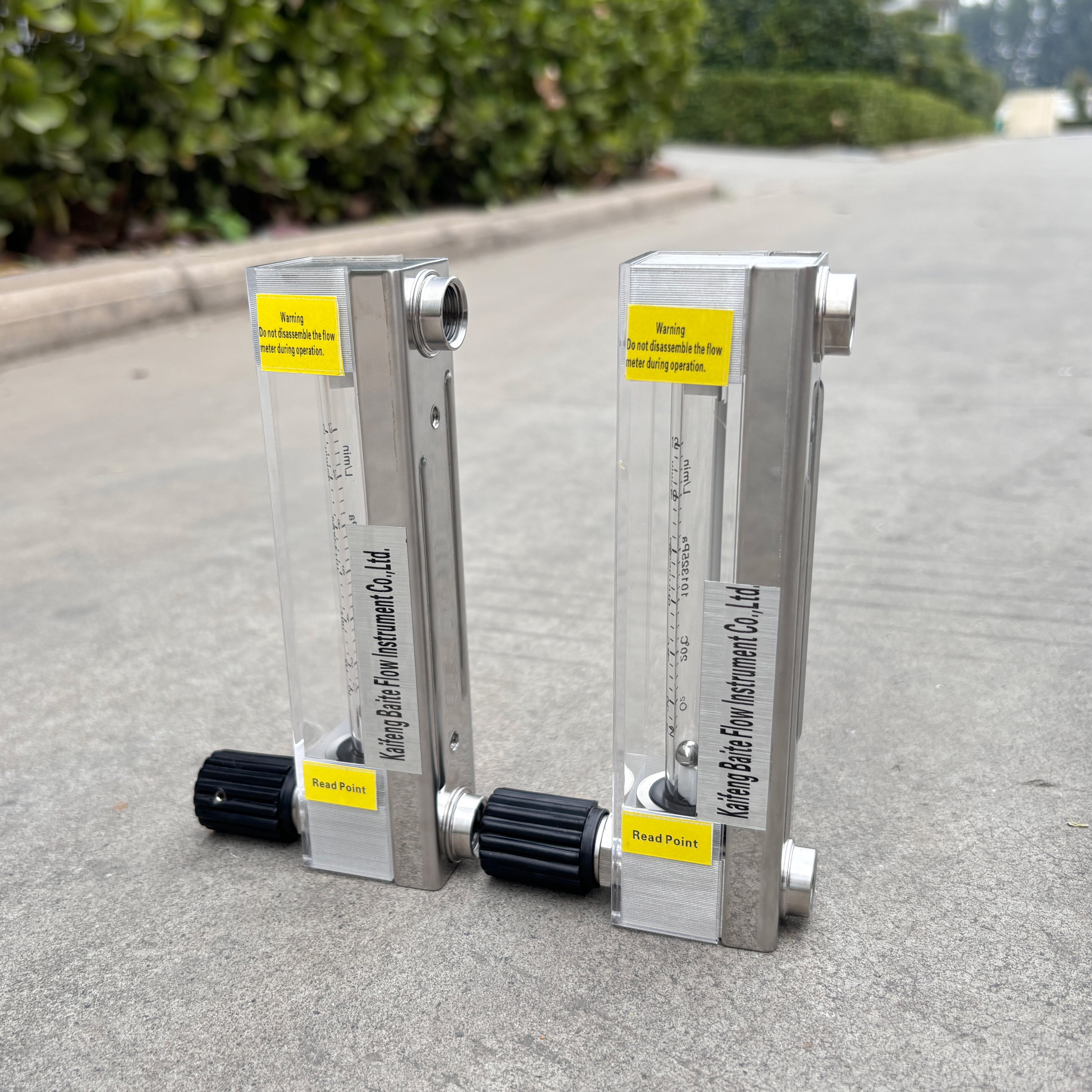 Air Gas Rotameter Rota Flowmeter Glass Tube Gas Rotameter Flowmeter