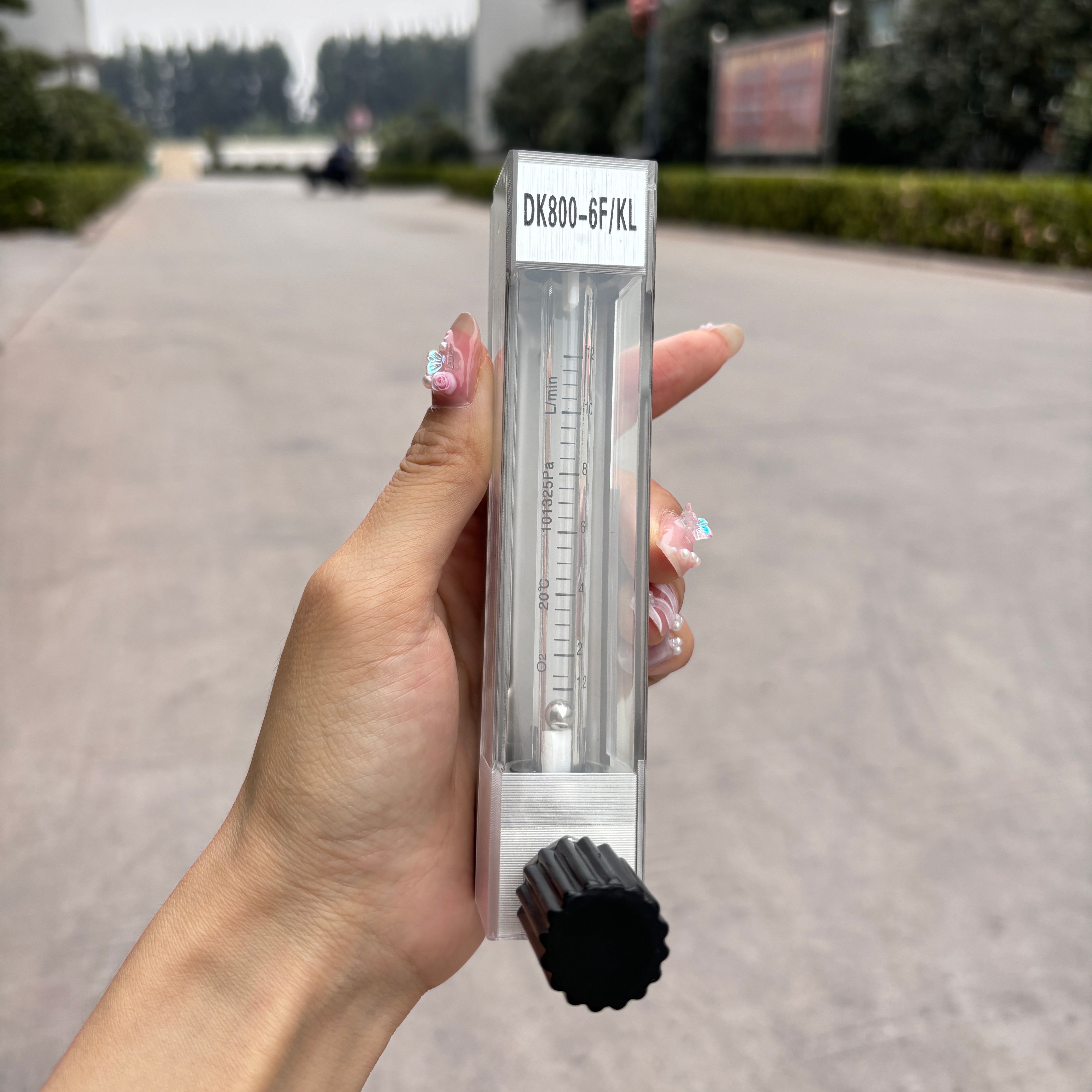 Air Gas Rotameter Rota Flowmeter Glass Tube Gas Rotameter Flowmeter
