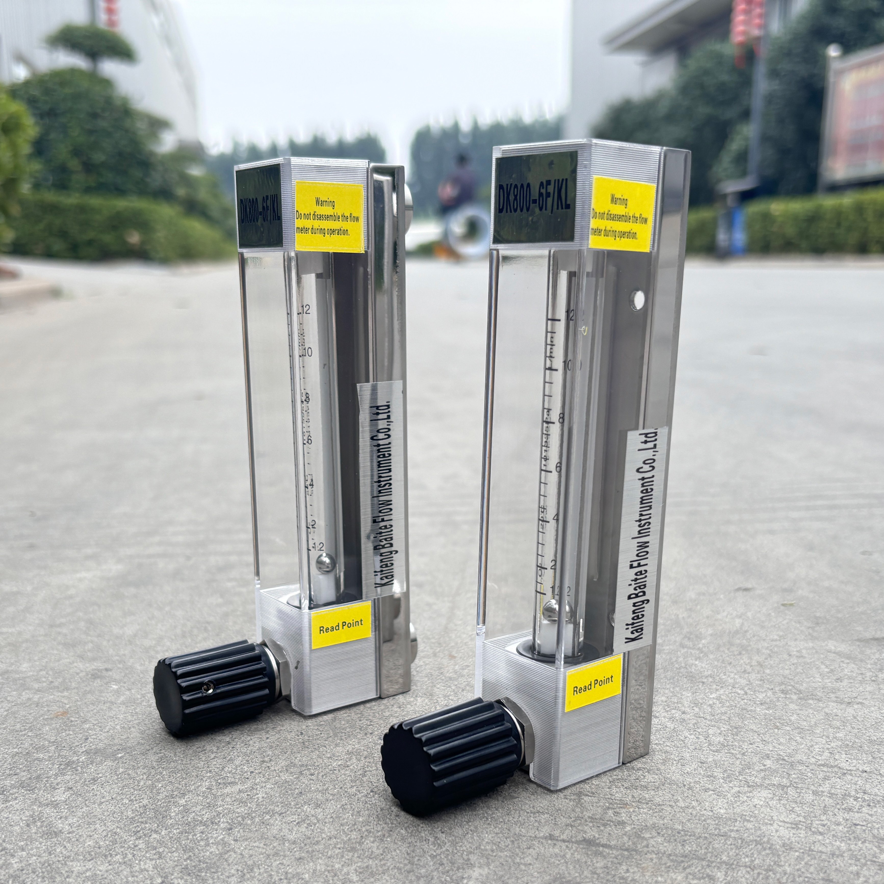 Air Gas Rotameter Rota Flowmeter Glass Tube Gas Rotameter Flowmeter