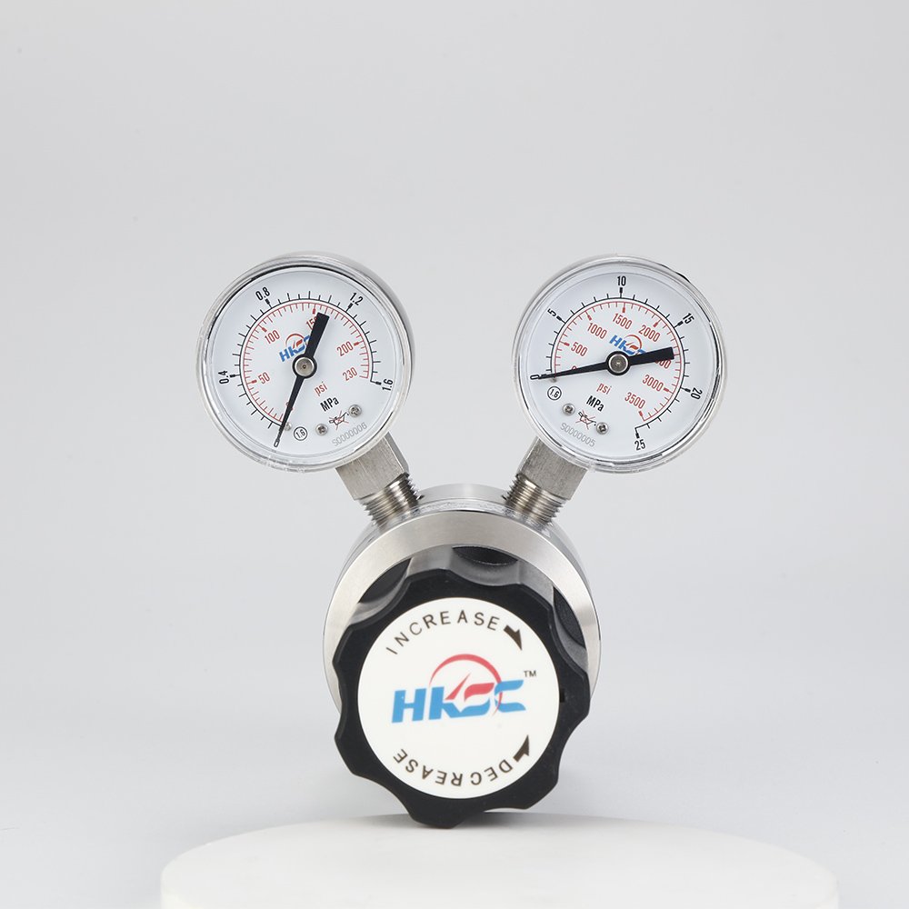 HC80 Medical Oxygen Regulator High Pressure Two-Gauge Oxygen Reducer for Cylinder