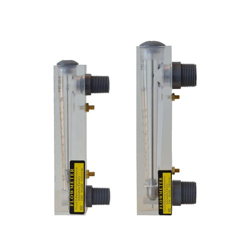 Manufacturer Supply Plastic Water Liquid Glass Acrylic Flow Meter air Water Flowmeter for Sale