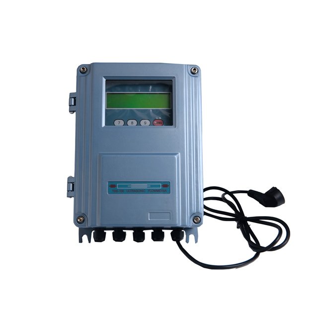 Yheng TDS-100F1 Ultrasonic Oil Flow Sensor Fuel Flow Meter Clamp for Small Pipe Smart Ultrasonic Flowmeter Wall Mounted