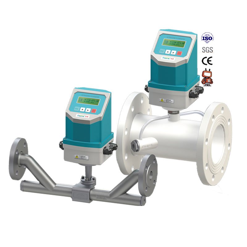 Discount 0.5 Precision Liquid Flow Meter Milk Flow Meter RS485 Liquid Ultrasonic Flow Meter