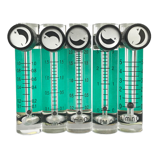 5L 10L 15L 20L 30L Panel Air Flow Meter Gas Flowmeter With Adjustable Valve Air Rotameter