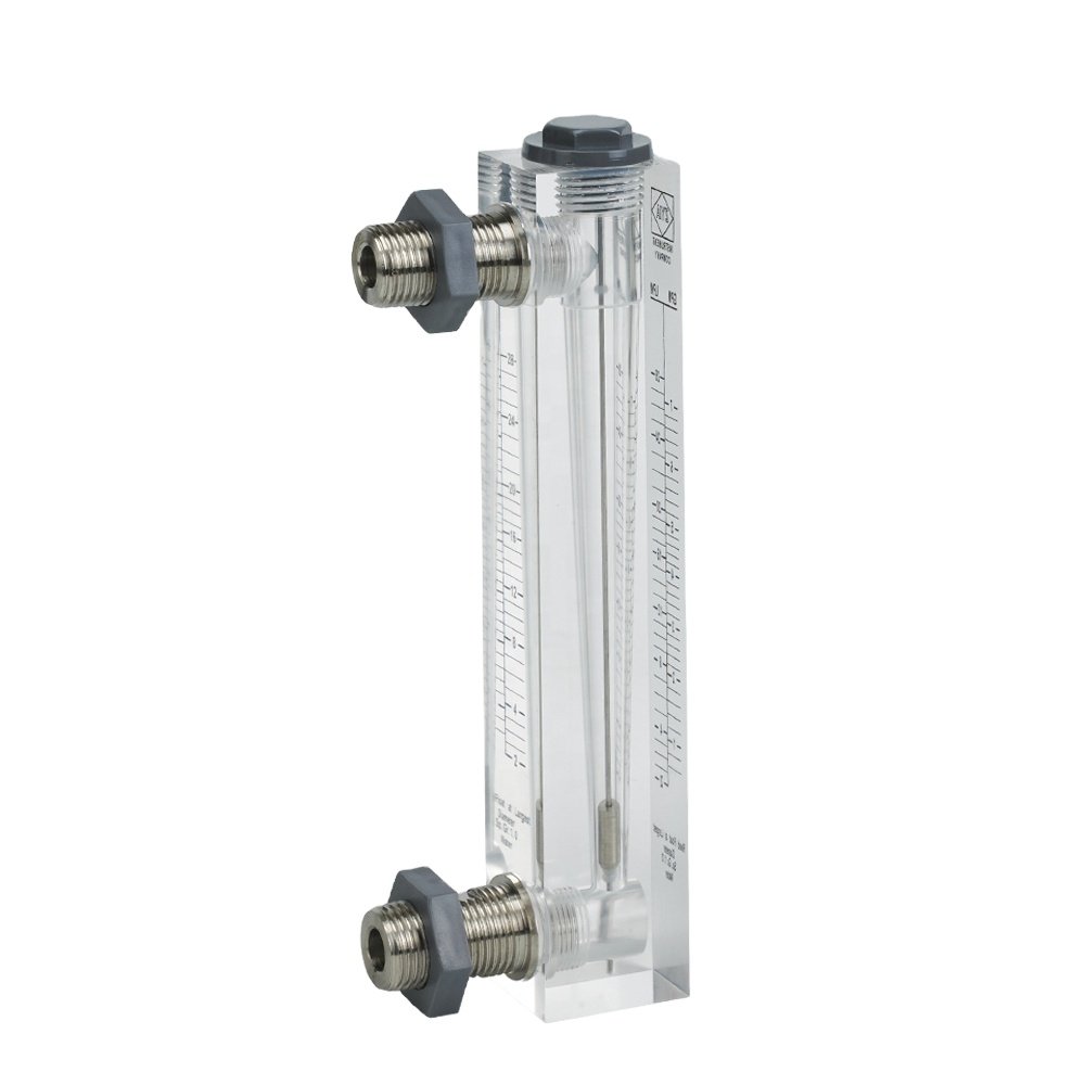 5L 10L 15L 20L 30L Panel Air Flow Meter Gas Flowmeter With Adjustable Valve Air Rotameter