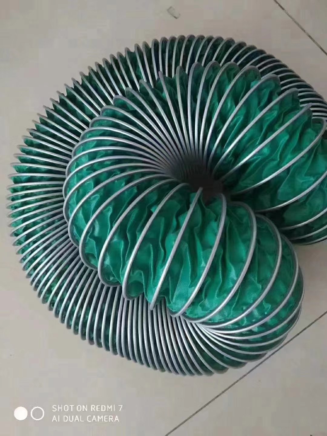 Coated Fabric Flexible Duct Heavy Duty Pvc Free Spare Parts Three Air-proof Duct Heavy Duty Fiber Cloth Material Canvas Ducts