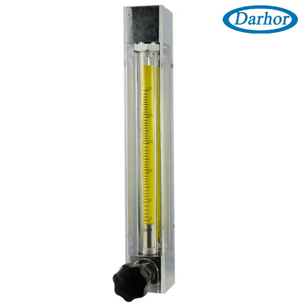 Darhor Glass Tube Flowmeter Rotameter Chemical air Acid Gas Flow Meter