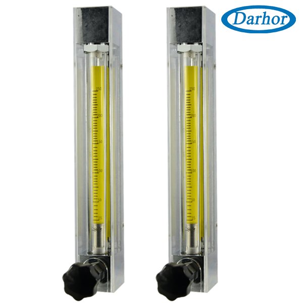 Darhor Glass Tube Flowmeter Rotameter Chemical air Acid Gas Flow Meter