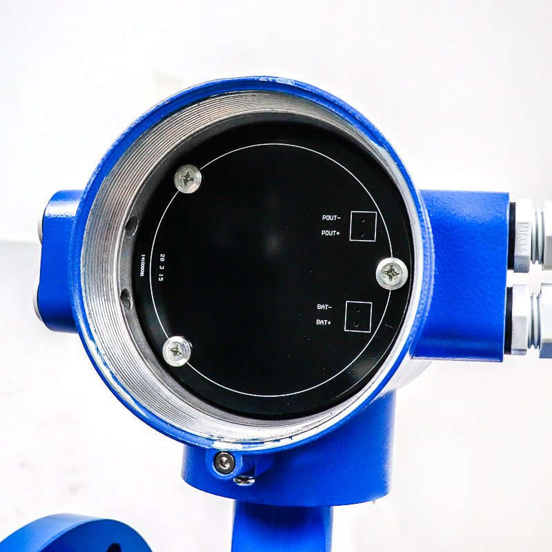 Battery Powered Acid Resistant Flow Meter Water Electromagnetic Flow Meter Magnetic Flowmeter