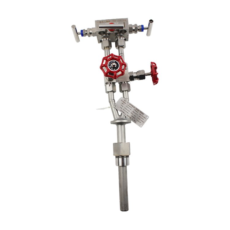 FMD Stainless Steel Average Pitot Tube Steam Liquid Air Gas Annuba Type Flow Meter With Flow Integrator