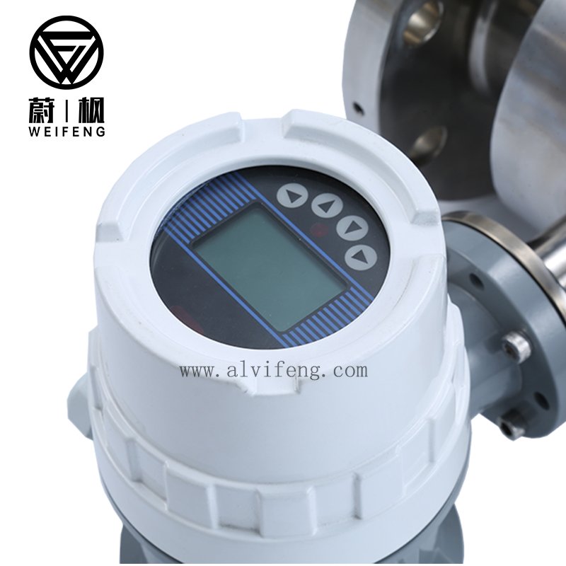 Stainless Steel Liquid Flow Sensor with Digital Display Flow Meter