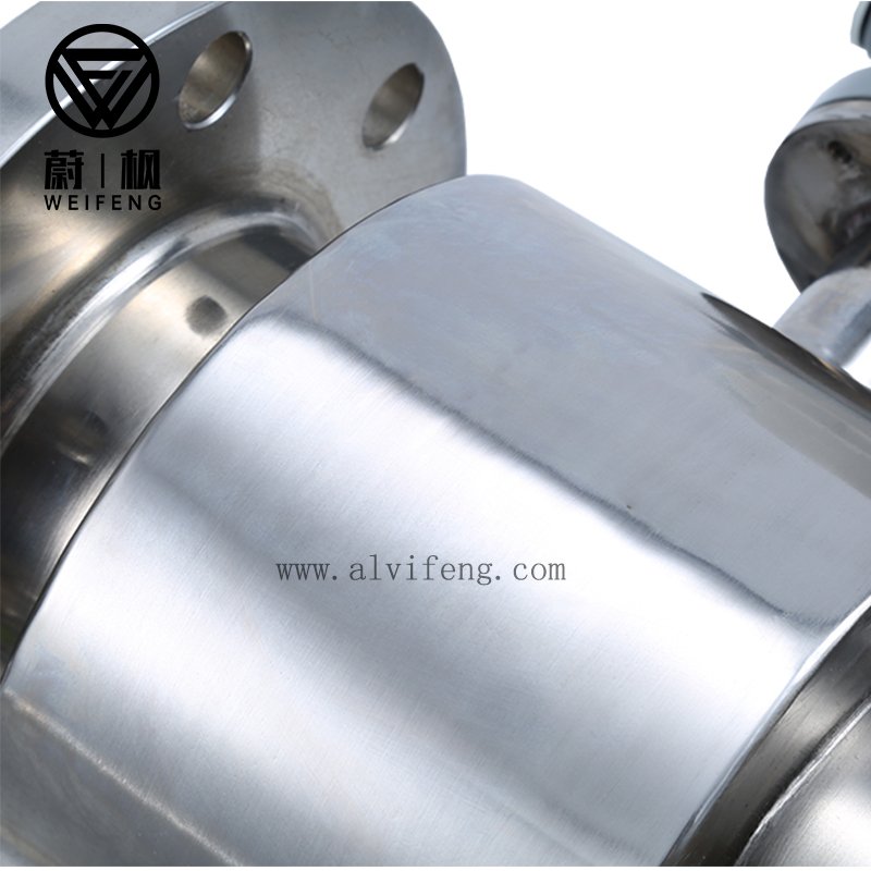 Stainless Steel Liquid Flow Sensor with Digital Display Flow Meter