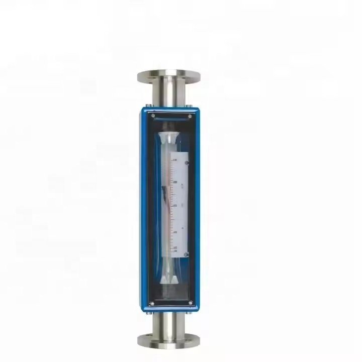 Digital Glass Tube Flange Type Flowmeter for Liquid and Gas and Oil