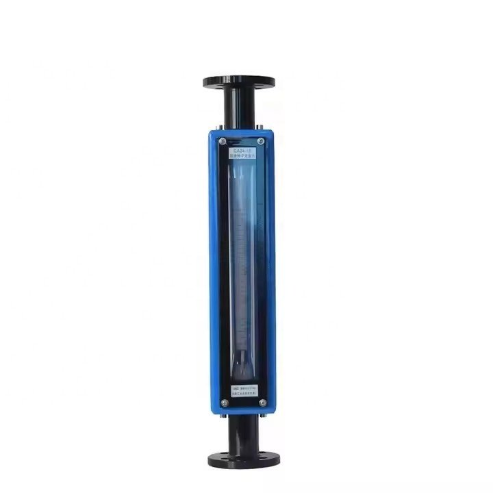 Digital Glass Tube Flange Type Flowmeter for Liquid and Gas and Oil