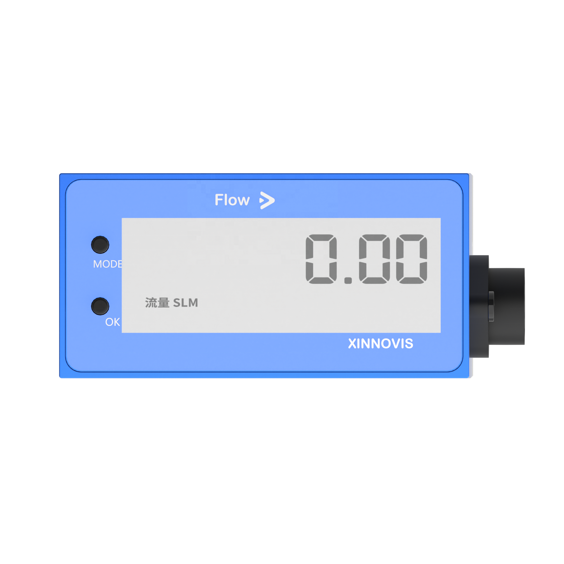 Portable 800slm MEMS Gas Mass Flow Meter with RS485 and Durable Alloy Aluminium LCD Display High Quality Gauges