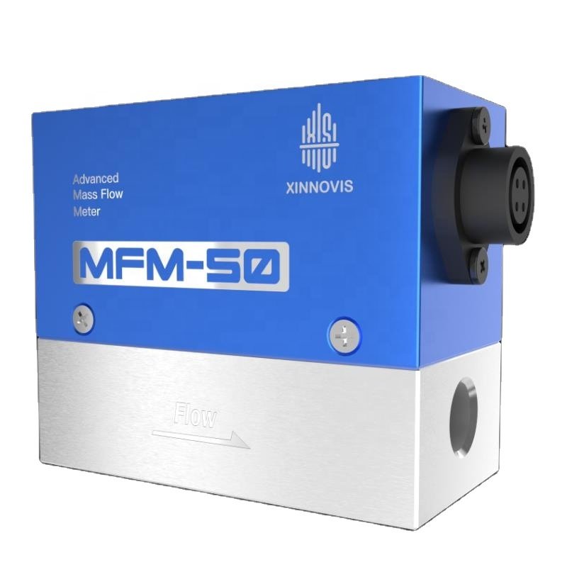 Portable 800slm MEMS Gas Mass Flow Meter with RS485 and Durable Alloy Aluminium LCD Display High Quality Gauges