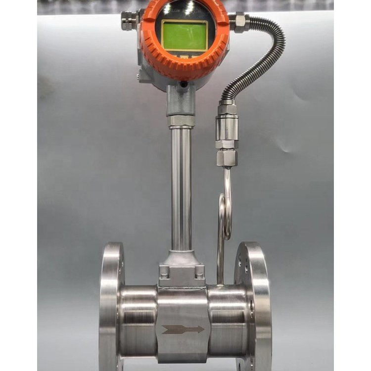 Steam Micro Flowmeter Wireless Digital Air Vortex Flow Meter for Steam