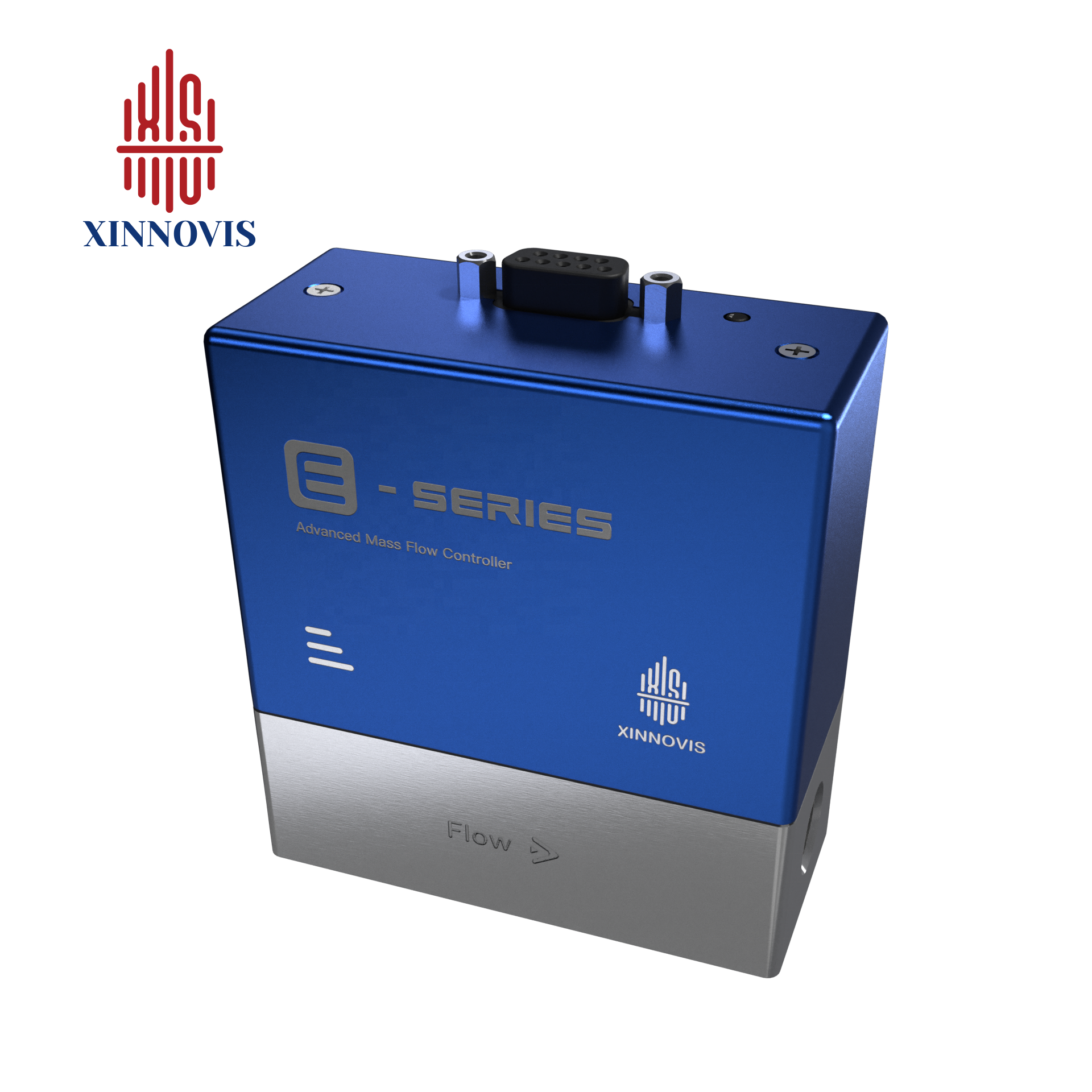 MFC E-Series Digital Gas Mass Flow Controller RS485/RS232/0-5V/4-20mA for N2/H2/O2/Air/He/CO2/Ar/CH4 Biological Fermentation