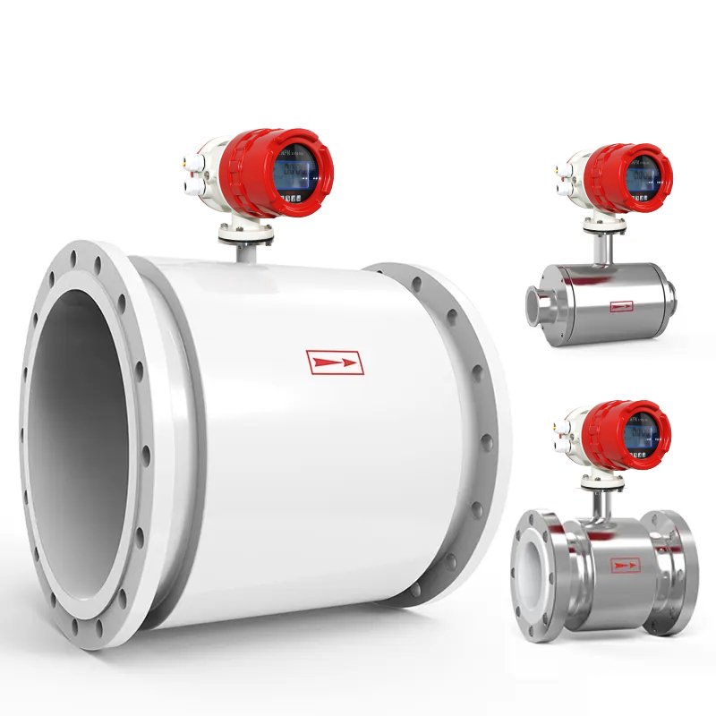 Manufacturer Customized Intelligent Electromagnetic Flowmeter Electromagnetic Flow Meter with Milk