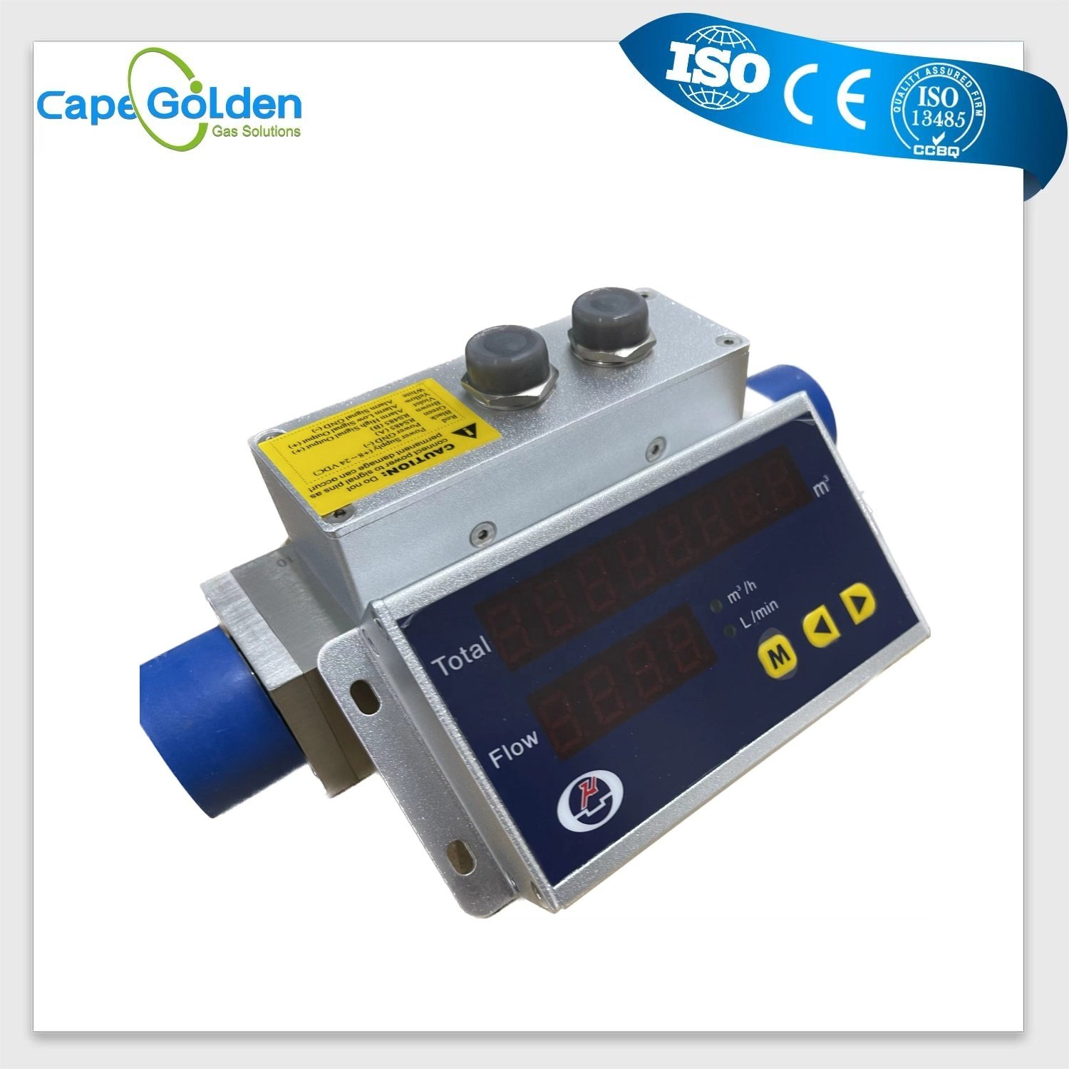 MF5600 Digital Air Gas Mass Oxygen Flow Meter for Hospital Oxygen System