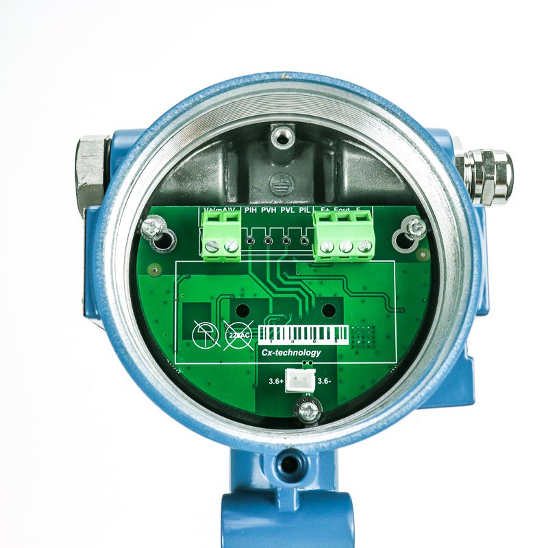 DKV Flanged Vortex Flow Meter 24V DC Intelligent vortex Flowmeter Flanged Thermal Mass Air/Gas Flowmeter