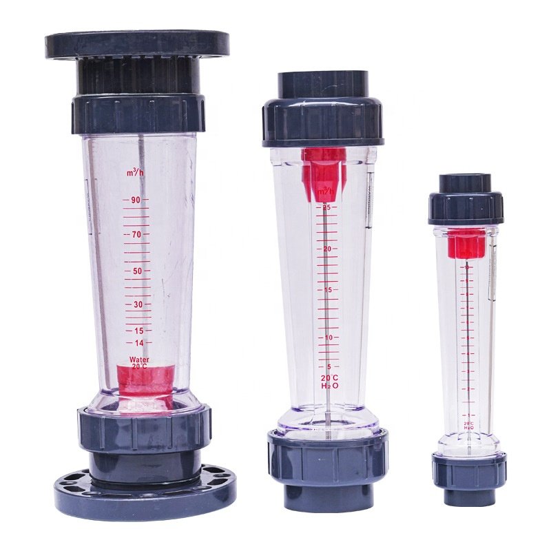 Industrial LZT 4T 6T Acrylic Panel Rotameter air Flow Meter Shell for Laboratory Water Treatment Applications