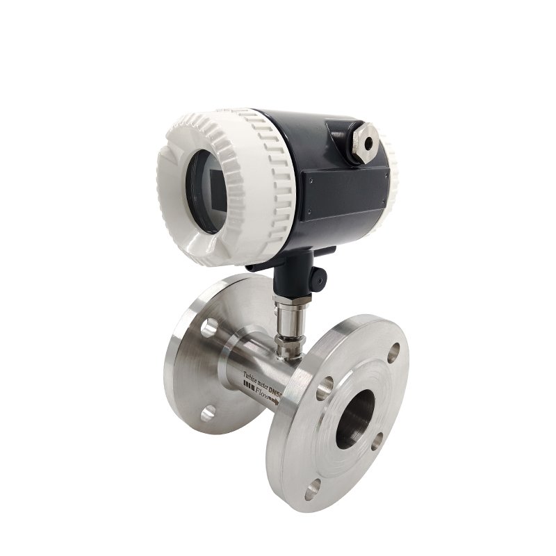 Air Turbine Flowmeter Inline Aluminum Alloy Sensor Turbine Flow Meter